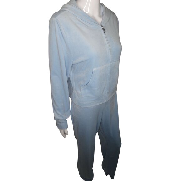 Juicy Couture Women's OG Big Bling Velour Hoodie‎ Size L - Picture 4 of 11